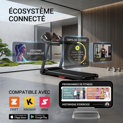 Tapis de course pliable