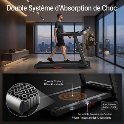 Tapis de course pliable