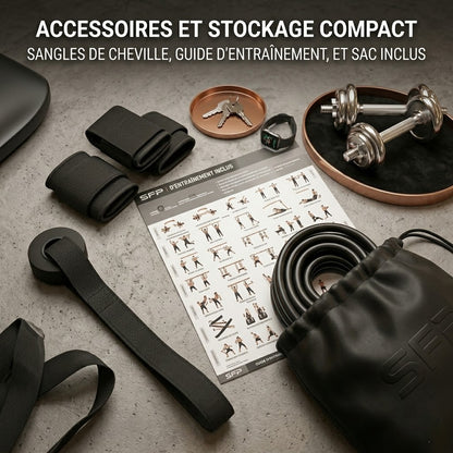 Kit Bande élastique de musculation avec barre