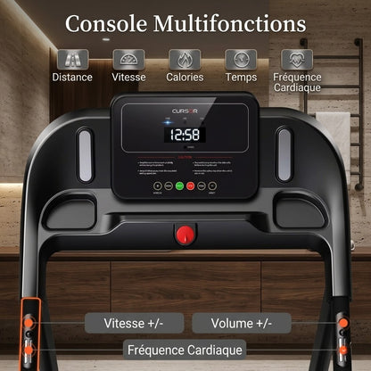 Tapis de course pliable