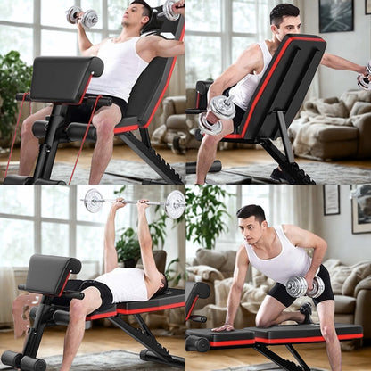 Banc de Musculation multifonction Inclinable et réglable
