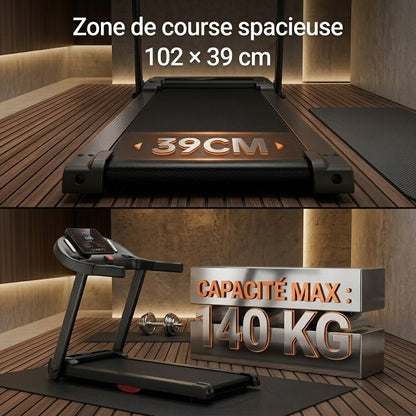 Tapis de course pliable
